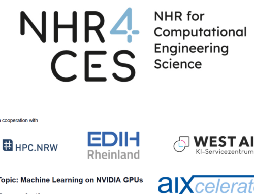 NHR4CES: Maschinelles Lernen auf HPC